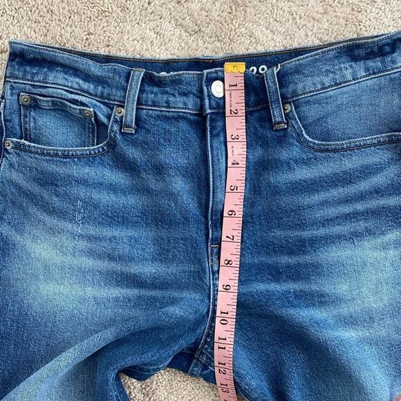 J Crew High-rise '90s classic straight-fit jean in Vesey Street Wash Size - Picture 10 of 12